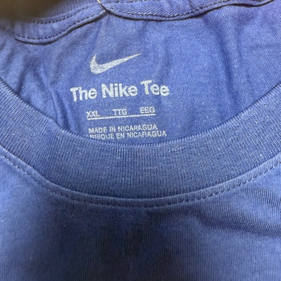 NWT Nike Chicago Cubs Blue T-Shirt - Picture 4 of 4